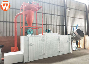 یک دستگاه خشک کن ماشین ماهی آکواریوم چند لایه 150-200kg / H 0.37kw Exhaust Wind Power